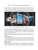 NFC - cách làm việc và ứng dụng thực tế 