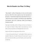 Đàn đá Dambri của Phan Trí Dũng