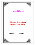 Báo cáo thực tập tại công ty Trúc Thôn