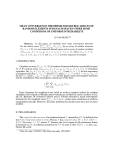 Research report, "Some convergence theorems for arrays of two average index of random elements in Banach spaces with integrable conditions on"