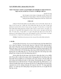 Báo cáo nghiên cứu khoa học: "Nhân nhanh In vitro lan kim điệp (Dendrobium chrysotoxum) – một loài Lan rừng có nguy cơ tuyệt chủng."