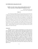 Báo cáo nghiên cứu khoa học: "Nghiên cứu thực trạng giống lợn địa phương (Lợn Cỏ) đang nuôi tại các huyện miền núi tỉnh Quảng Nam"