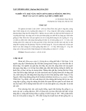 Báo cáo nghiên cứu khoa học: "Nghiên cứu khả năng nhân giống khoai mỡ bằng phương pháp cắt lát củ giống tại Thừa Thiên Huế"