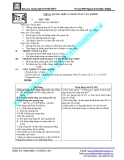 Giáo án sinh học nâng cao lớp 11 phần 8