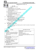 Giáo án sinh học nâng cao lớp 11 phần 9