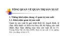 Bài giảng QUẢN TRỊ SẢN XUẤT - Chương 1