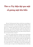 Thơ ca Tày hiện đại qua một số gương mặt tiêu biểu  