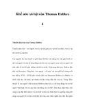 Khế ước xã hội của Thomas Hobbes 4 