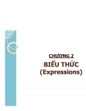 CHƯƠNG 2 BIỂU THỨC (Expressions)