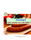 Kiểm nghiệm thú sản - Chương 8: Bảo quản và chế biến thịt