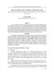 Báo cáo nghiên cứu khoa học:" TIÊU CỰC TRONG THI CỬ THỜI LÊ - TRỊNH (1592 - 1786)"