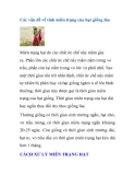 Các vấn đề về tính miên trạng của hạt giống lúa  