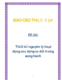 Đề tài: thiết kế nguyên lý hoạt động của động cơ đốt trong song hành