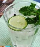 Nước chanh quái chiêu giải khát cực đã