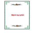 Bệnh bụi phổi