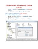 Thủ thuật Windows XP: Gỡ bỏ màn hình chào mừng của Outlook Express