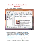 thủ thuật windows xp: hướng dẫn làm  bằng phần mềm pocketchm
