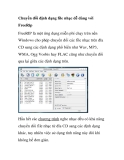 Chuyển đổi định dạng file nhạc dễ dàng với FreeRip 