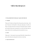 CHẨN ĐOÁN VIÊM THANH QUẢN 