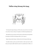 Nhiễm trùng khoang bên họng 