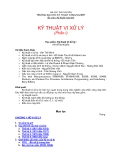 Kỹ thuật vi xử lý - Chương 1