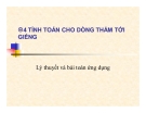 Bài giảng ĐỊA CHẤT CÔNG TRÌNH - Chương 3