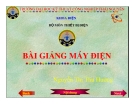 Bài giảng máy điện I - Phần mở đầu