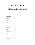 TÁI TẠO TÁN (Thương hàn lục thư) 