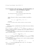 Báo cáo nghiên cứu khoa học: "On the Oscillation, the Convergence, and the Boundedness of Solutions for a Neutral Difference Equation"