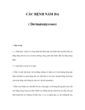 ĐẠI CƯƠNG CÁC BỆNH NẤM DA ( Dermatomycoses) 