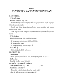 GIÁO ÁN SINH 7_Bài 57 :TUYẾN TỤY VÀ TUYẾN TRÊN THẬN 