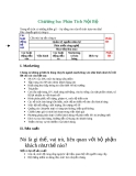 Quản trị chiến lược - Chương ba: Phân Tích Nội Bộ