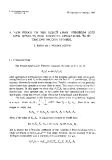 Báo cáo toán học: "A new proof of the Szegö limit theorem and new results for Toeplitz operators with discontinuous symbol "