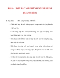 Giáo án lớp 5 môn Đạo Đức: Bài 8 :HỢP TÁC VỚI NHỮNG NGƯỜI XUNG QUANH (tiết 1)