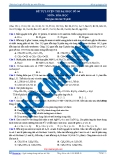 Đề ôn thi hóa học 12 - 3