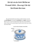 Cài đặt và cấu hình ISA Server Firewall 2004 - Chương 2
