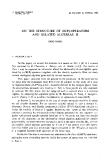 Báo cáo toán học: On the structure of (BCP)-operators and related algebras