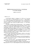 Báo cáo toán học: "Pseudo-regular spectral functions in Krein spaces "