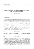 Báo cáo toán học: "Noncommutative integration for states on von Neumann algebras "