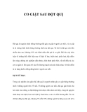 CO GIẬT SAU ĐỘT QUỊ 