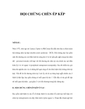 HỘI CHỨNG CHÈN ÉP KÉP 