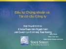 Đầu tư Chứng khoán và Tái cơ cấu Công ty