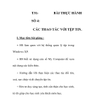 Giáo án tin học 6_ tiết 31