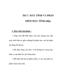 Giáo án tin học 6_ tiết 7