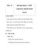 Giáo án tin học 8_tiết 11