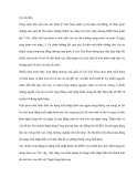Xuất nhập khẩu kém phát triển do những hạn chế trong hoạt động tín dụng