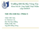 BÁO CÁO: THÀNH PHẦN CỦA PROTEIN VÀ NƯỚC TRONG THỰC PHẨM