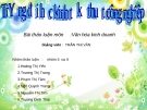 Bài thảo luận môn: Văn hóa kinh doanh