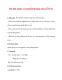 Giáo án Sinh học lớp 6 : Tên bài dạy : Sự hút nước và muối khoáng của rễ (T1)