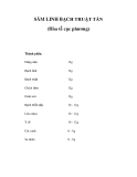 SÂM LINH BẠCH TRUẬT TÁN (Hòa tễ cục phương) 